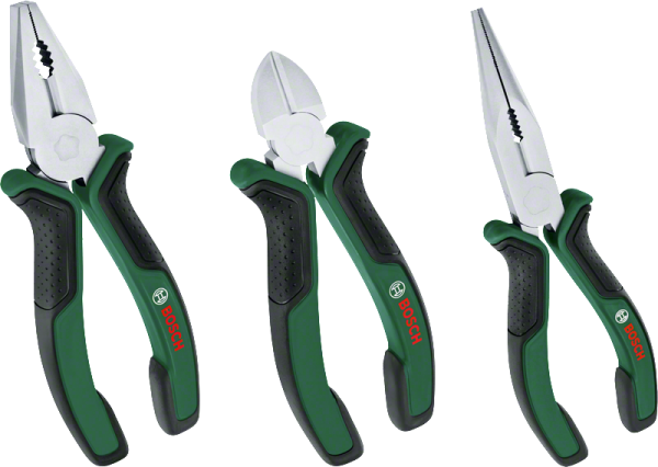 Bosch Pense Seti 3 Parça (Kargaburun, Yan Keski, Pense) - 1600A02C0S