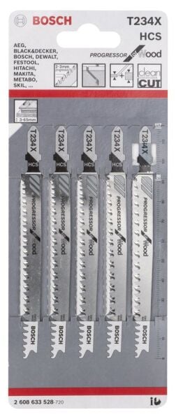 Bosch T 234 X Progressor For Wood 5Lı 2608633528