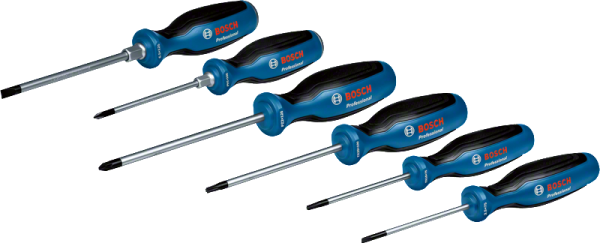 Bosch Profesyonel Tornavida Seti 6 Parça - 1600A02CV3