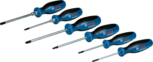 Bosch Profesyonel Tornavida Seti 6 Parça - 1600A02CV3