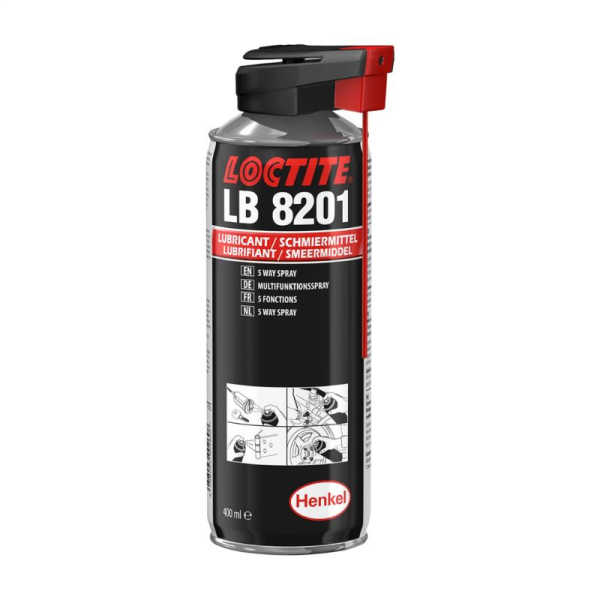 LOCTITE LB 8201 Çok Amaçlı Yağlayıcı Sprey 200 ml (2588567)