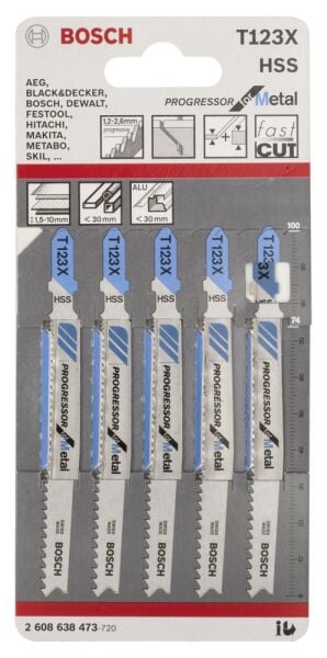 Bosch T 123 X Progressor For Metal 5Lı 2608638473