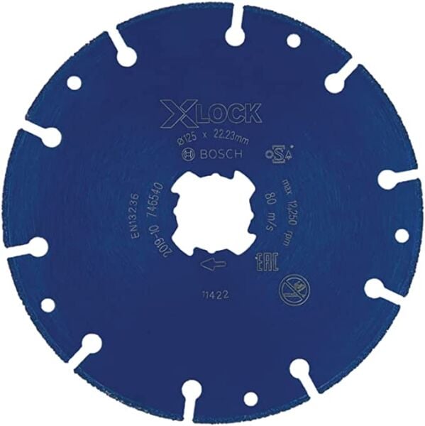 Bosch X-Lock Dmw Kesme Dıskı 125X22.23 Mm 2608900533