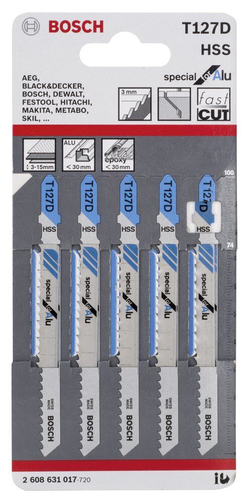 Bosch T 127 D Specıal For Alu 5Lı 2608631017