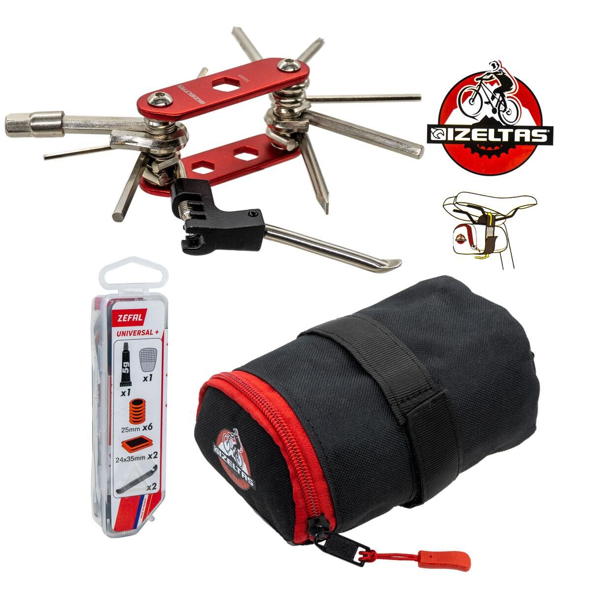 İzeltaş 3 Parça Bisiklet Onarım Seti - 13000005376