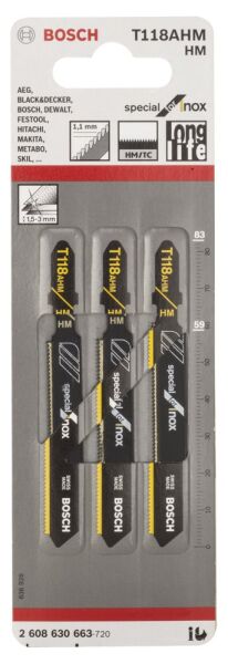 Bosch T 118 Ahm Specıal For Inox 3Lü 2608630663