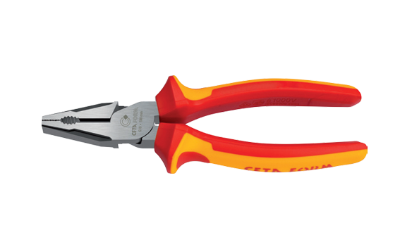 Ceta Form 180 mm 1000V Kombine Pense - Polisajlı  (VDE) - G10-48-0180