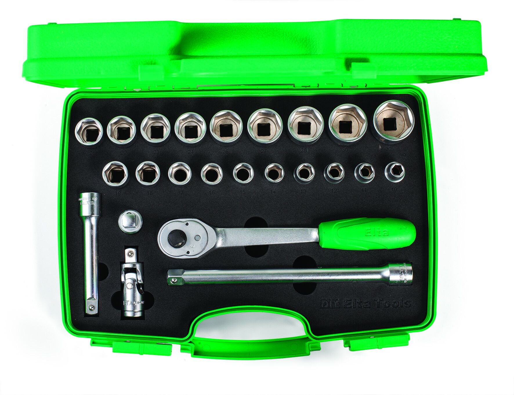 Elta Altı Köşe Lokma Anahtar Takımı U Kolsuz 24'lü - 115002024