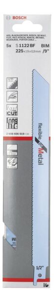 Bosch Panter Testere Bıçağı S 1122 Bf Flexıble For Metal 5'Lı 2608656019