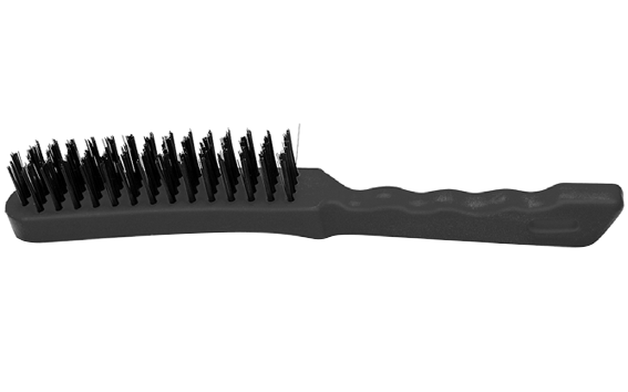 Ceta Form Plastik Saplı Tel Fırça (4 Sıra Telli) 275 mm - R40-4