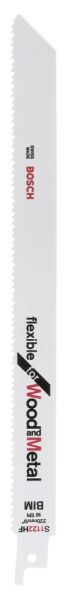 Bosch Panter Testere Bıçağı S 1122 Hf Flexıble For Woodandmeta Panter Testere Bıçağıl 5Lı 2608656021