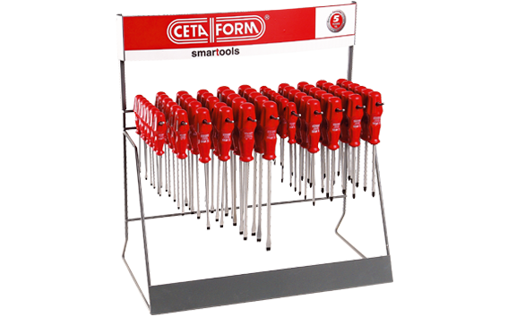Ceta Form 67 Parça TOREX Tornavida Teşhir Standı (Düz/PZ/PH) - S4000M-1-067P