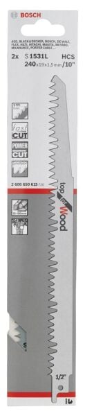 Bosch Panter Testere Bıçağı S 1531 L Top For Wood 2'Lı 2608650613
