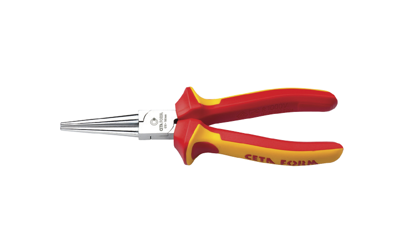 Ceta Form 1000V Yuvarlak Kargaburun (VDE) 160 mm - G18-18-0160