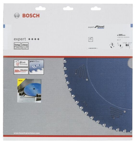 Bosch Daıre Testere Bıçagı Ex Sl B 305X25,4-80 2608643061