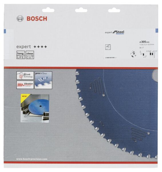 Bosch Daıre Testere Bıçagı Ex Sl B 305X25,4-80 2608643061