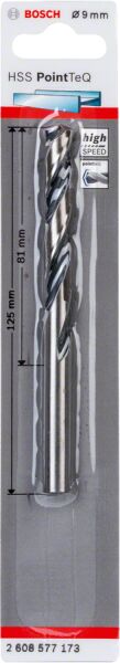 Bosch Hsspoıntteq Metal Matkap Ucu 9,0Mm 1 Lı 2608577173