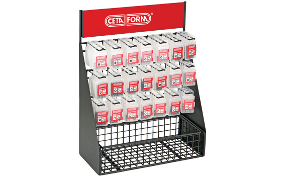 Ceta Form 1008 Parça Bits Uç Teşhir Standı - SCB-1-1008