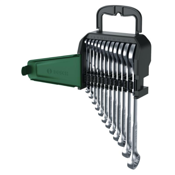 Bosch Açık Uçlu Kombine Anahtar Seti 12 Parça - 1600A02Z9D