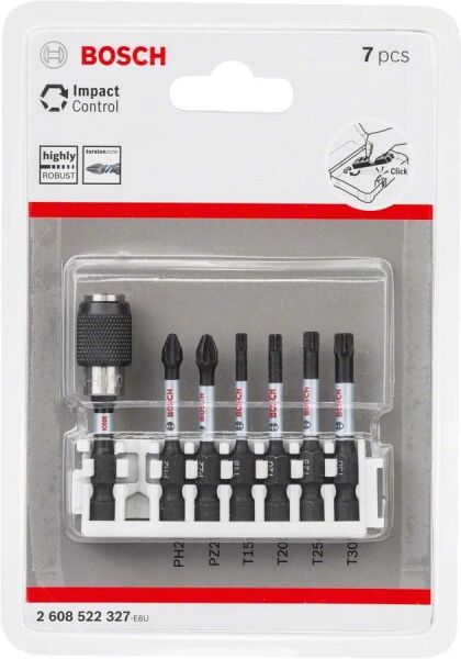 Bosch Impact Ctrl 8Lı Ph2/Pz2/T20-T30,50Mm Mg 2608522327