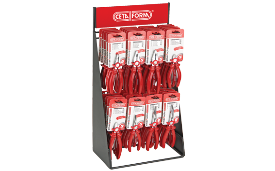 Ceta Form 40 Parça Pense Teşhir Standı (Polisajlı/UniGrip Sap) - SE43-1-040