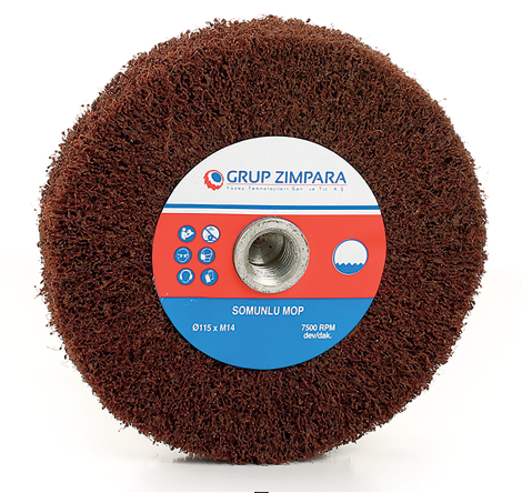 Interflex 115x20 M14 GTMA Vidalı Mop Zımpara