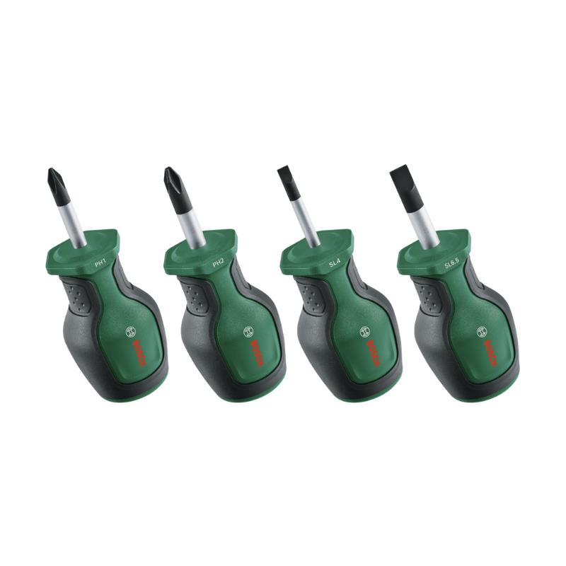Bosch Kısa Tornavida Seti 4 Parça - 1600A032UJ