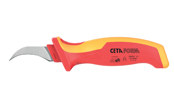 Ceta Form 1000V Kablo Sıyırma Bıçağı – Kavisli - G50-SHN