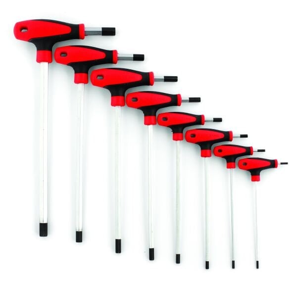 İzeltaş 8 Parça T Tipi Allen Anahtar Takımı - 4920008108