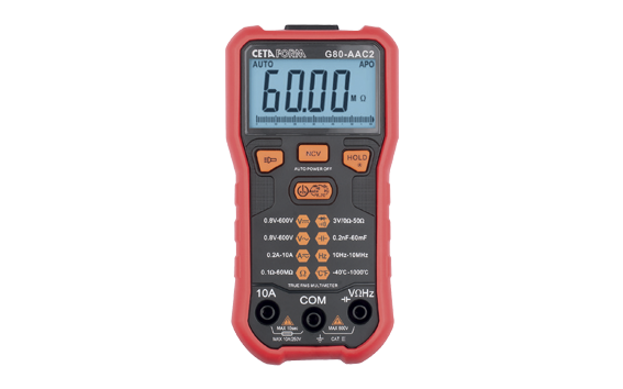 Ceta Form Smart Dijital Multimetre (DC Akım - Otomatik Sınıflama) - G80-AAC2