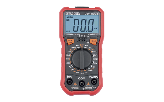 Ceta Form Digital Multimeter (DC Akım - Manuel Sınıflandırma) - G80-MDC2