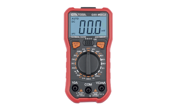 Ceta Form Digital Multimeter (DC Akım - Manuel Sınıflandırma) - G80-MDC2