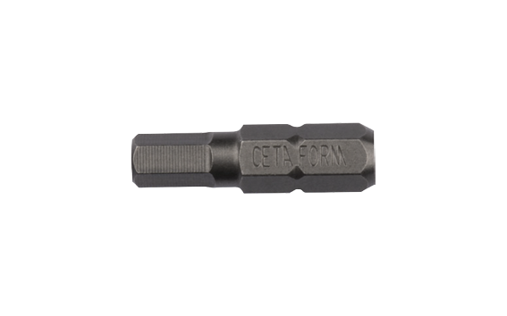 Ceta Form 1/4'' Allen Bits Uç (SAE) 1/4'' x 25 mm - CB/180104