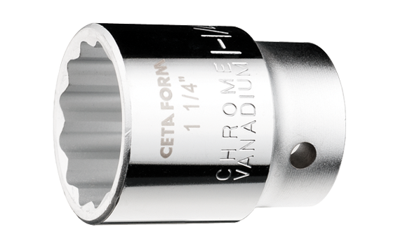 Ceta Form 3/4'' 12 Köşe (Yıldız) Lokma Anahtar (SAE) 1-1/4'' - C32A-B17