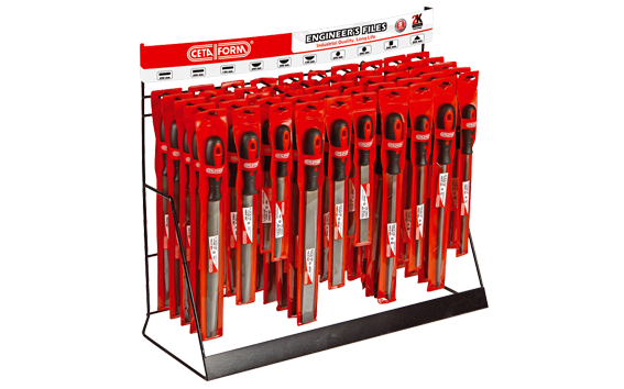 Ceta Form 60 Parça Eğe Teşhir Standı - SJ72-1-60