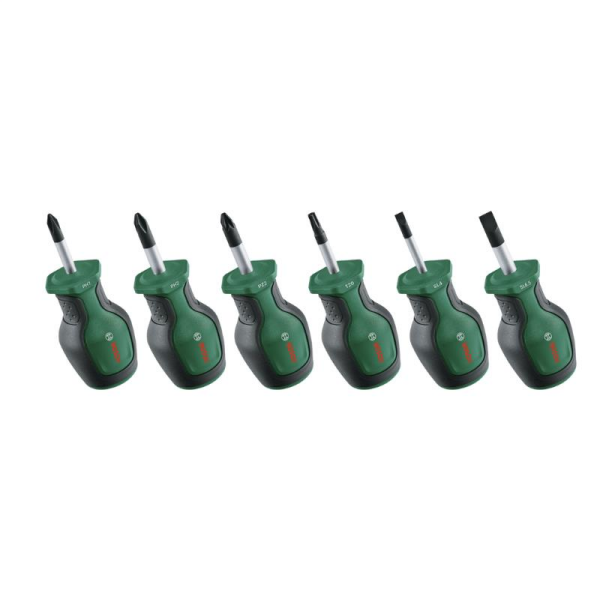 Bosch Kısa Tornavida Seti 6 Parça - 1600A032UK