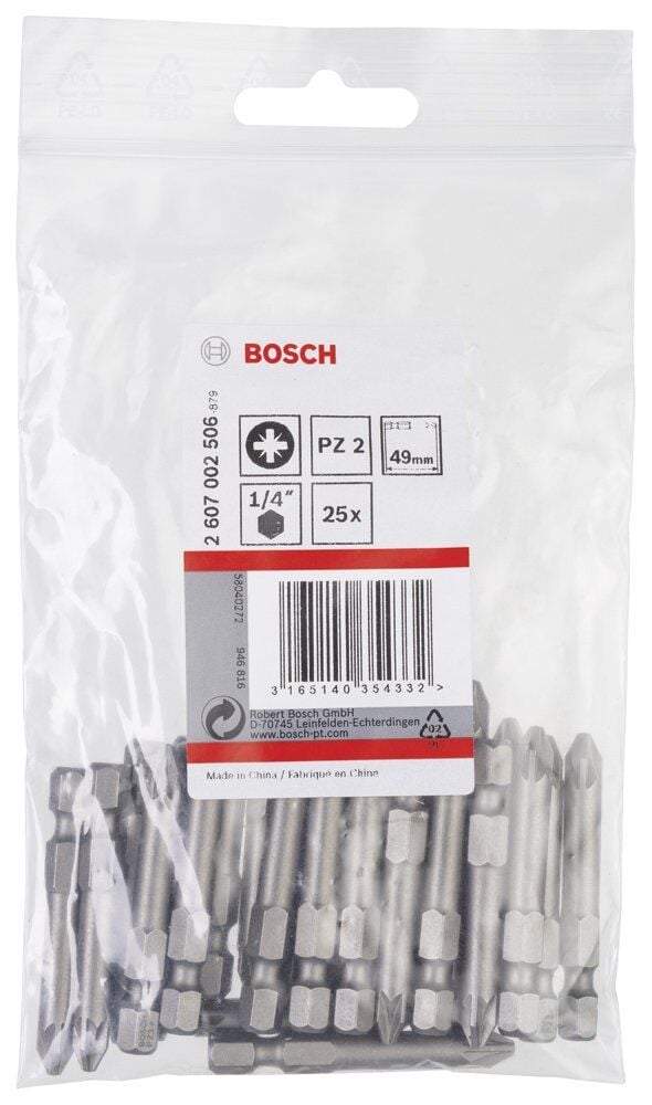 Bosch Extrahard Pz 2*49 Mm 25Lı 2607002506