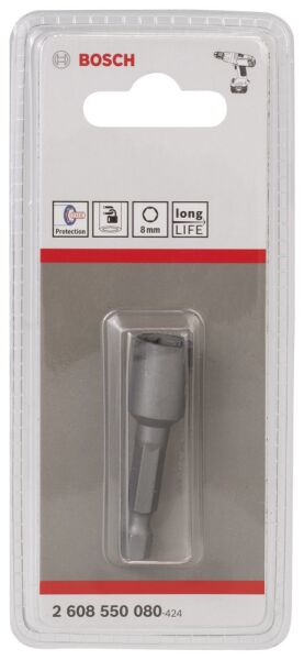 Bosch Hex Saft Lokma Anahtar Ucu 50*8,0 Mm M5 2608550080