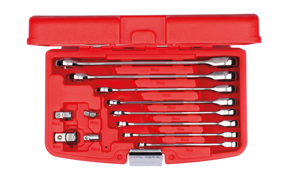 Ceta Form 12 Parça C-GEAR Cırcırlı Kombine Anahtar Takımı (Düz) - B05-P12