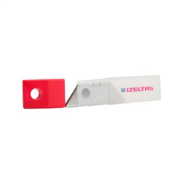 İzeltaş Pro Güvenlikli Trapez Maket Bıçağı Yedek Bıçak 18 mm - 14000005090