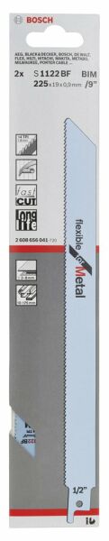 Bosch - Flexible Serisi Metal için Panter Testere Bıçağı S 1122 BF - 2'li