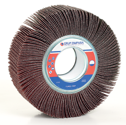 Interflex 165x50 Flanşlı Mop Zımpara 120 kum