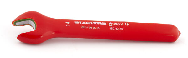 İzeltaş Süper İzoleli Çatal Bir Ağız Anahtar 19 mm - 0255010019