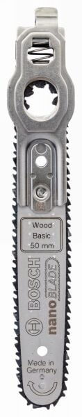 Bosch NanoBlade Ahşap için Basic Testere Bıçağı 52 mm - 2609256D83