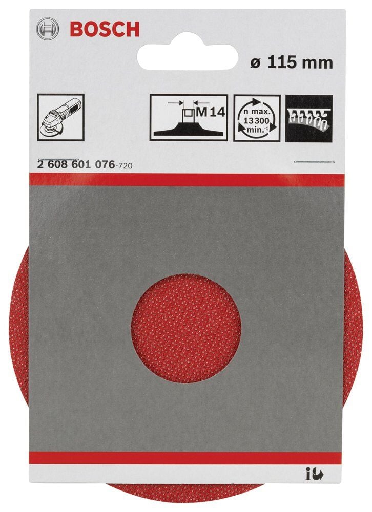 Bosch 115 Mm M14 Kagıt Zımparalar Içın Taban 2608601076