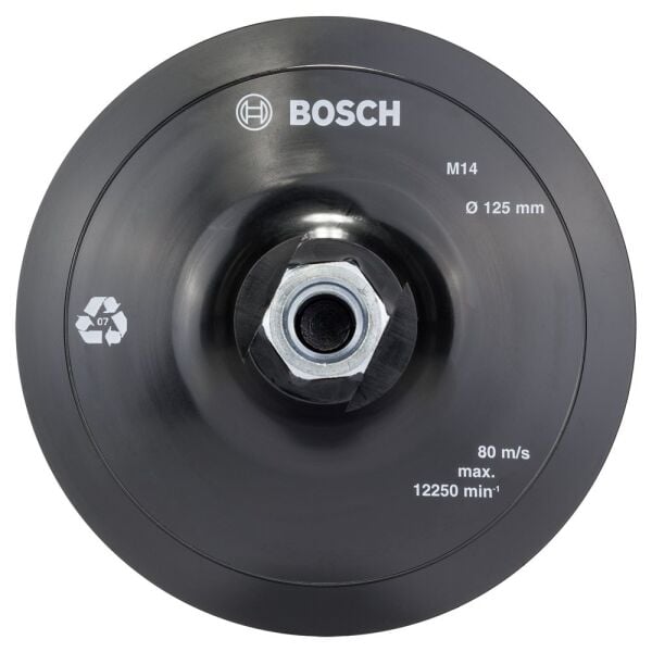 Bosch 125 Mm M14 Kagıt Zımparalar Içın Taban 2608601077