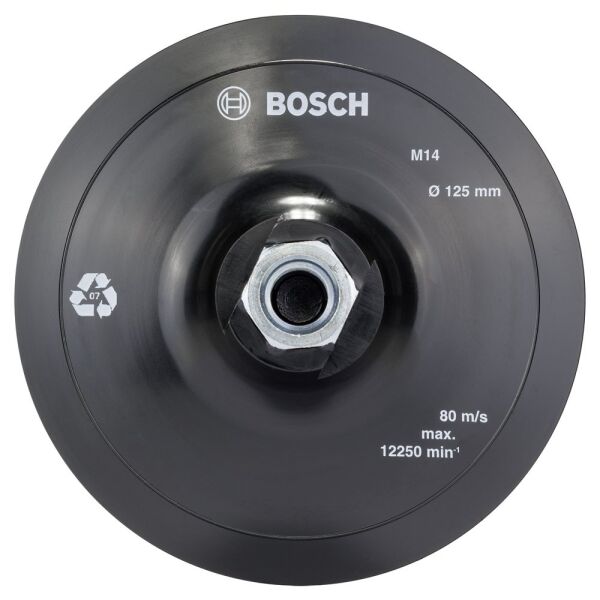 Bosch 125 Mm M14 Kagıt Zımparalar Içın Taban 2608601077