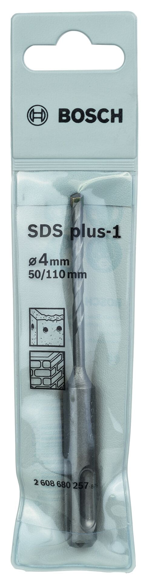 Bosch Delıcı Ucu Sds Plus-1 K- 4*110 Mm 1 Lı 2608680257