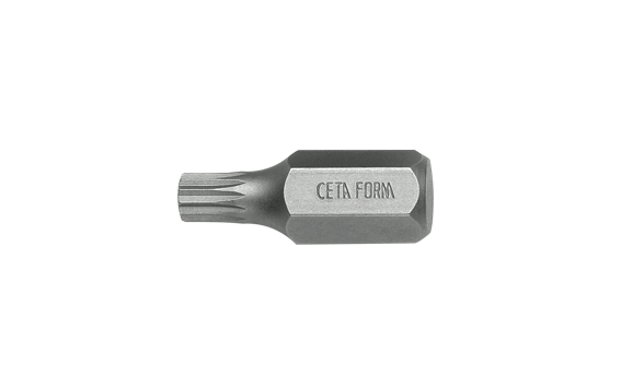 Ceta Form H10 XZN Bits Uç (Kısa Tip) M12 x 30 mm - CB/3012G