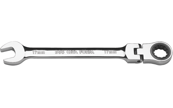 Ceta Form C-GEAR Cırcırlı Kombine Anahtar (Mafsallı) 11 mm  - B06-11